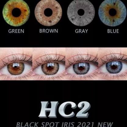 【Prescription】Mislens Stunna Girl Romona Grey color contact Lenses for dark brown eyes