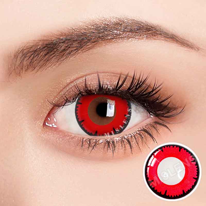 Mislens Trauma Breaking Dawn color contact Lenses for dark brown eyes
