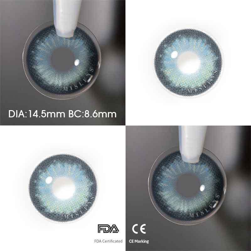 Mislens Ballet Gaze Swan Lake color contact Lenses for dark brown eyes