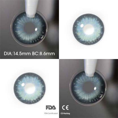 Mislens Ballet Gaze Swan Lake color contact Lenses for dark brown eyes