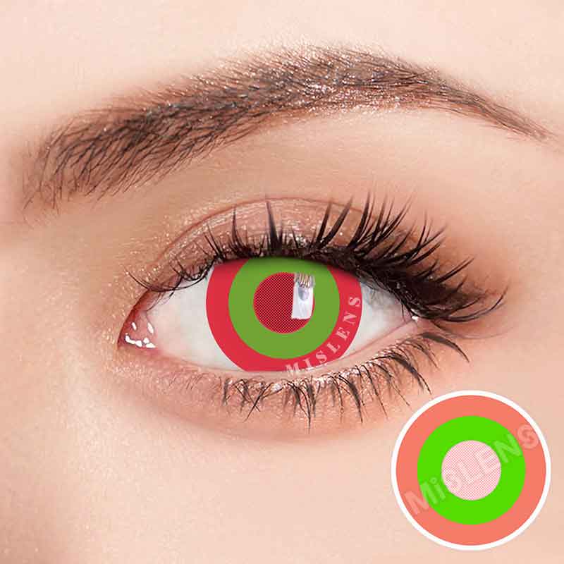 Mislens Rebecca Crazy color contact Lenses for dark brown eyes