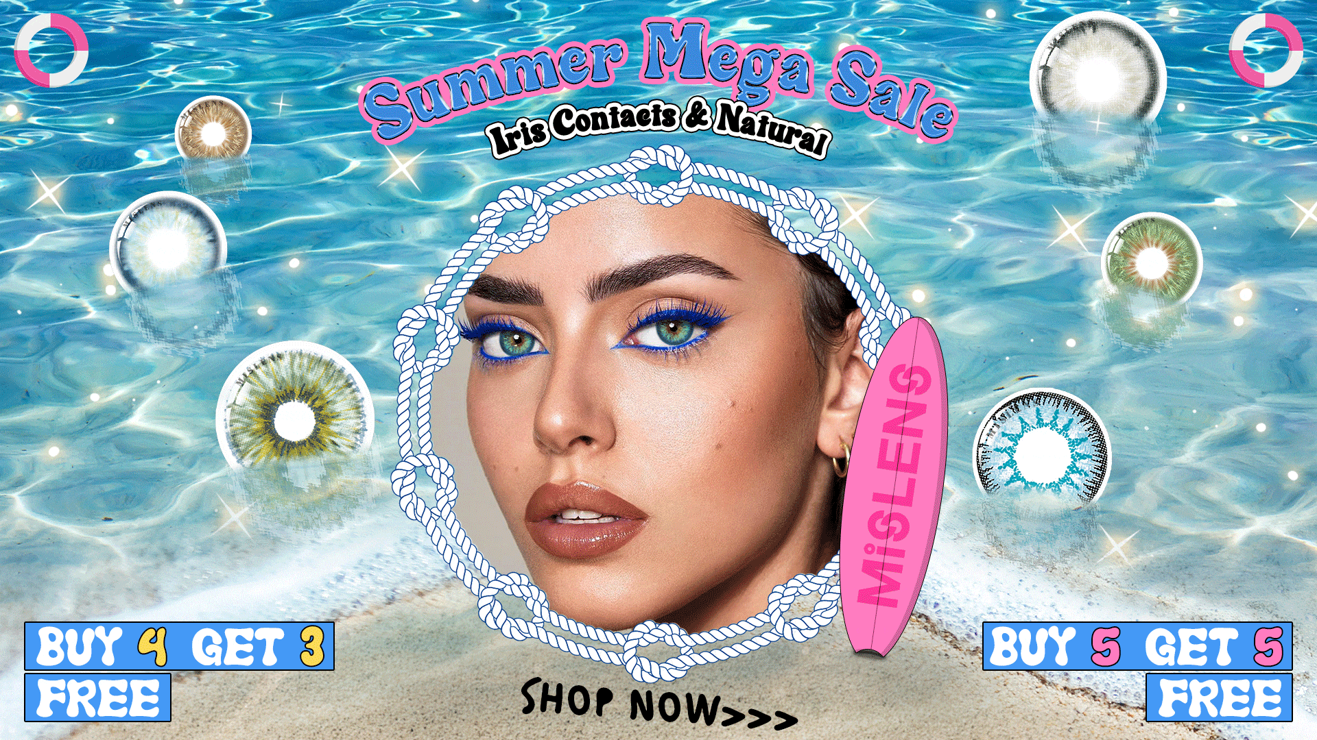 Mislens Colored contact lenses Summer Promo