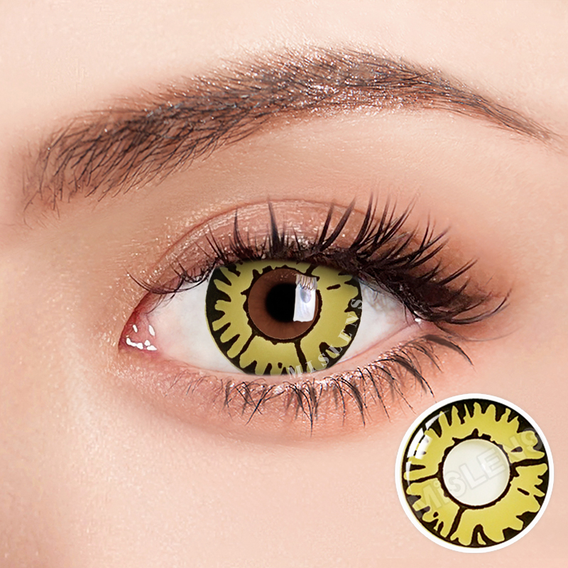 Mislens Witchcraft Moon Brown color contact Lenses for dark brown eyes