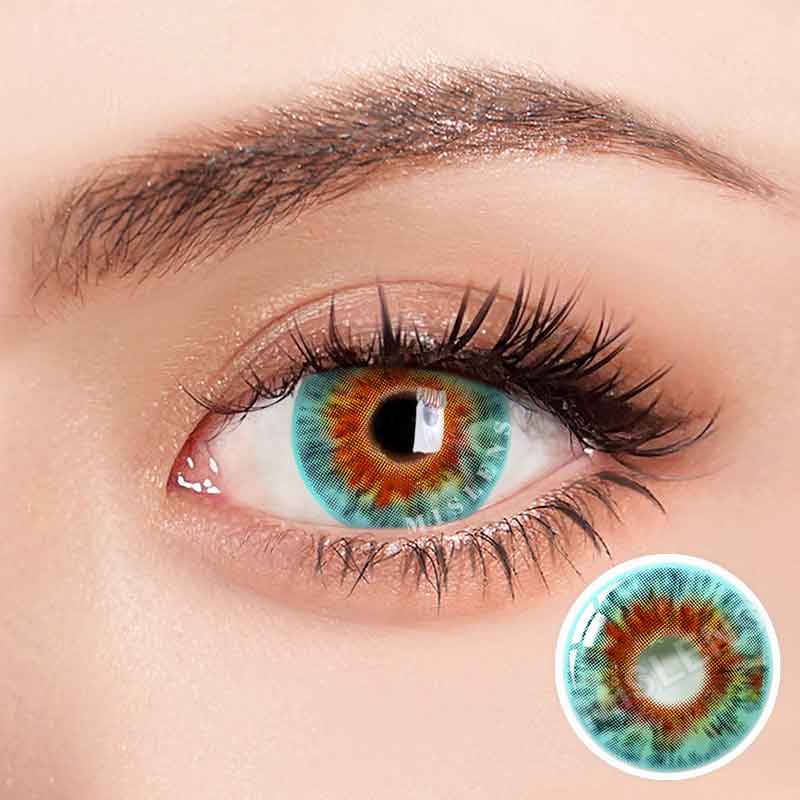 【 U.S Warehouse】Mislens Marie Antoinette Blue Crazy-Colored contact lenses 