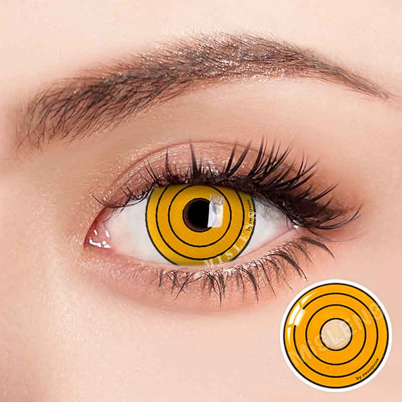 Mislens Chainsaw Man Makima Crazy color contact Lenses for dark brown eyes