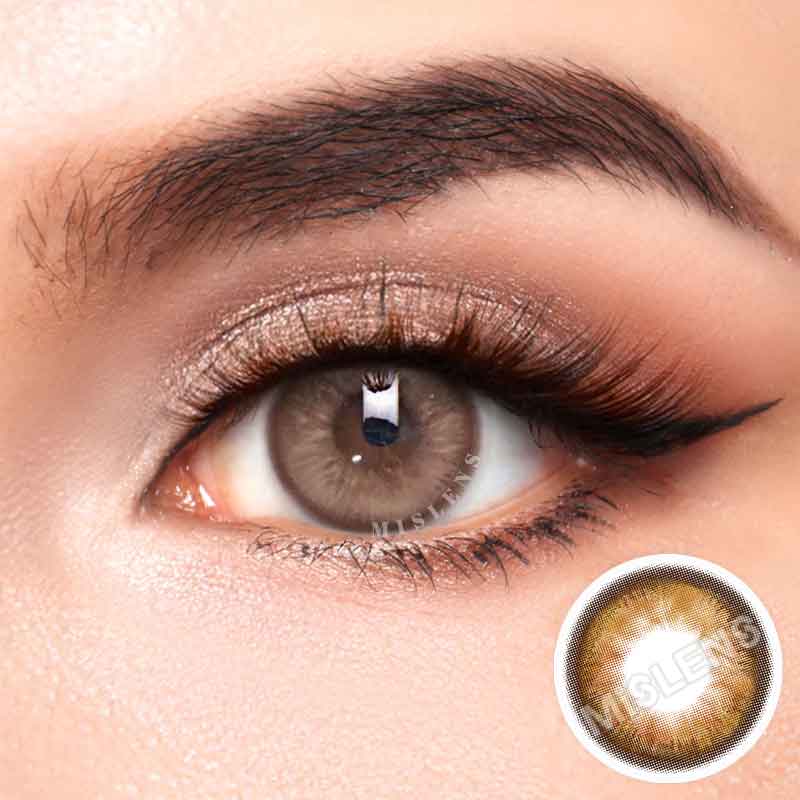 【Prescription】Mislens Dolly Raquelle color contact Lenses for dark brown eyes