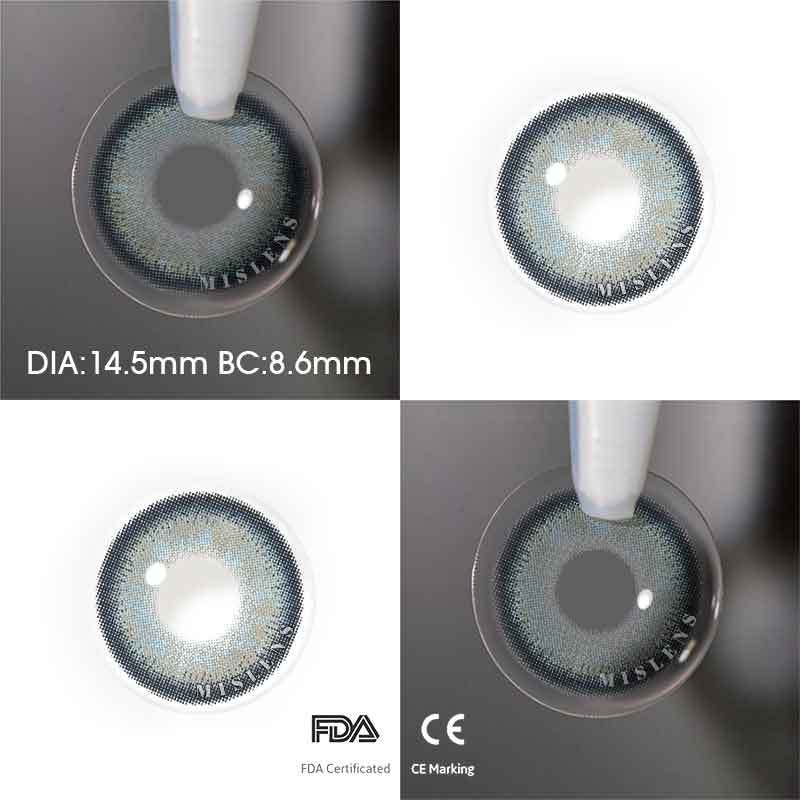 Mislens Dolly Stacie color contact Lenses for dark brown eyes