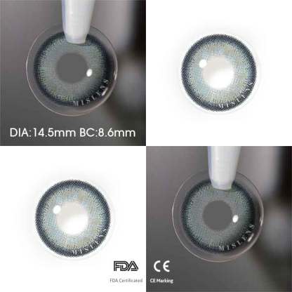 Mislens Dolly Stacie color contact Lenses for dark brown eyes