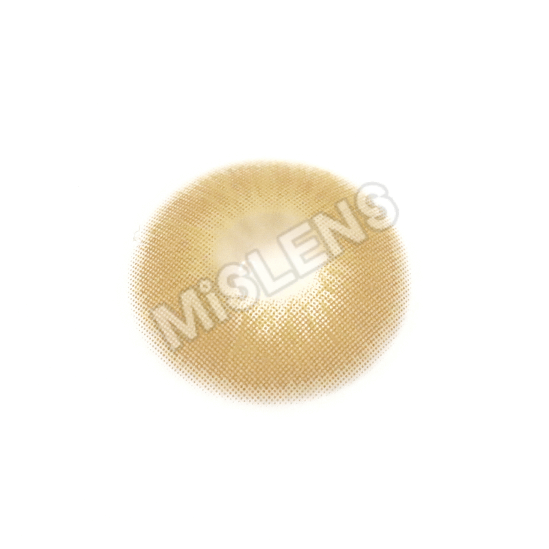 Mislens Love Story Pea Brown color contact Lenses for dark brown eyes