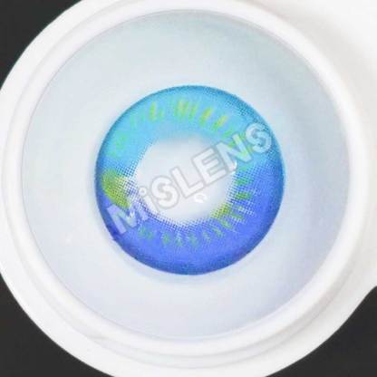 【U.S Warehouse】Mislens Anime Blue Crazy color contact Lenses for dark brown eyes
