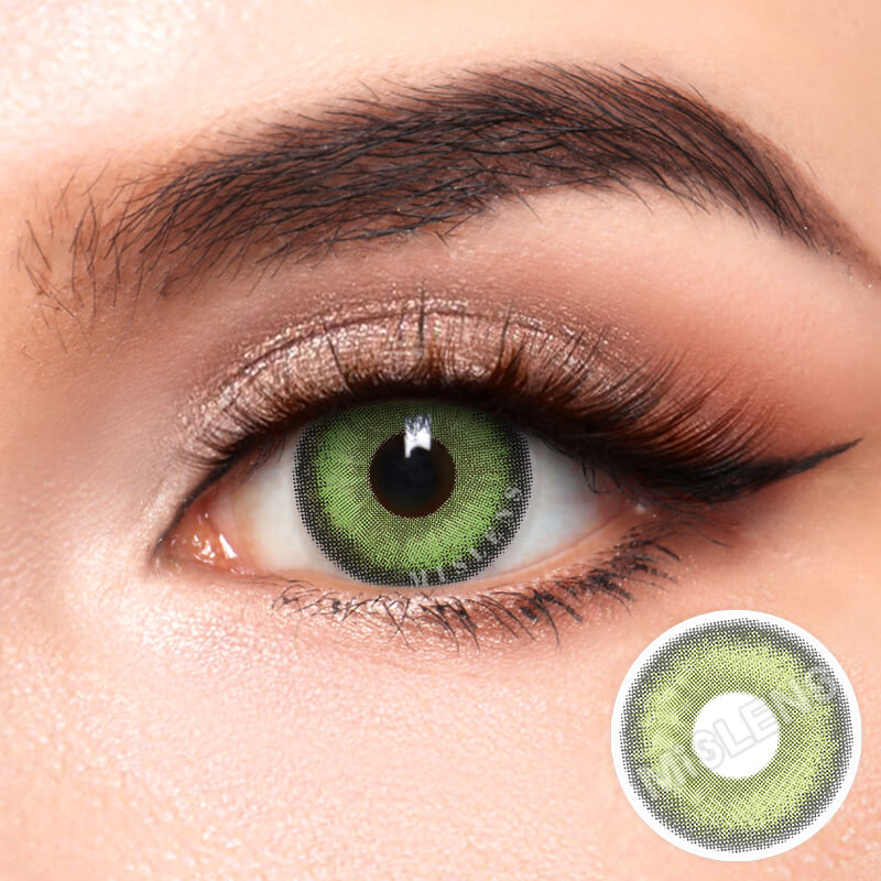 【U.S Warehouse】Mislens Green Portal-mislens Color contact lenses 