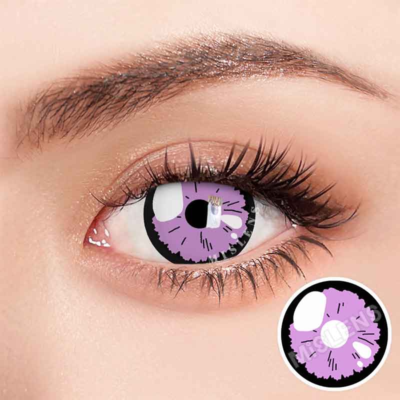 【U.S Warehouse】Mislens Kitagawa Marin Cosplay Purple color contact Lenses for dark brown eyes