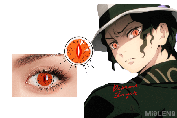 Demon Slayer Obanai Iguro Cosplay Contact Lenses, by Colored Contacts, Oct, 2023