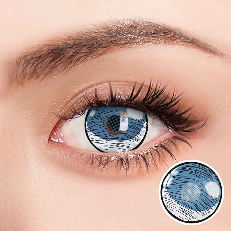Mislens Kumooni Crazy color contact Lenses for dark brown eyes