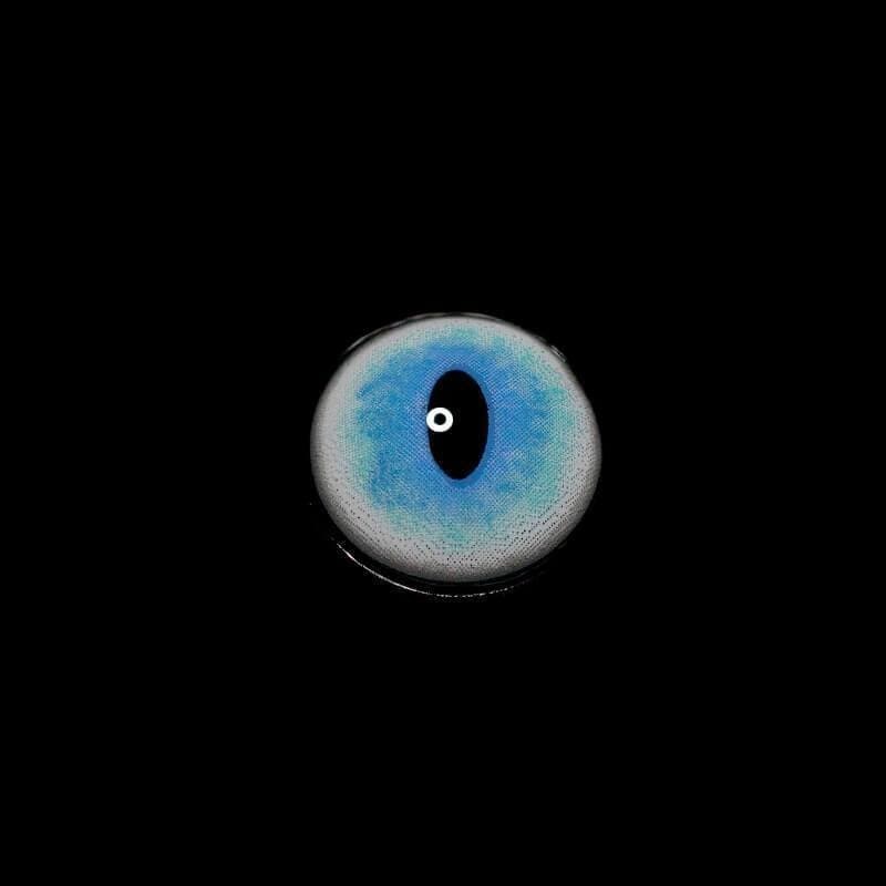 【U.S Warehouse】Mislens Ragdoll Cat Blue Cosplay color contact Lenses for dark brown eyes