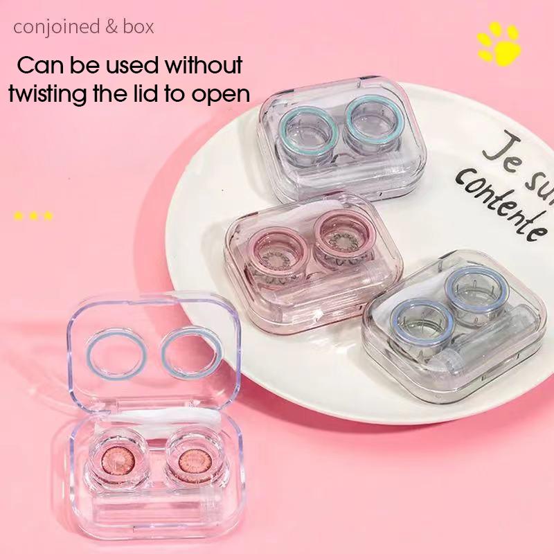 Mislens Color Convenient Contact Lenses Cases color contact Lenses for dark brown eyes