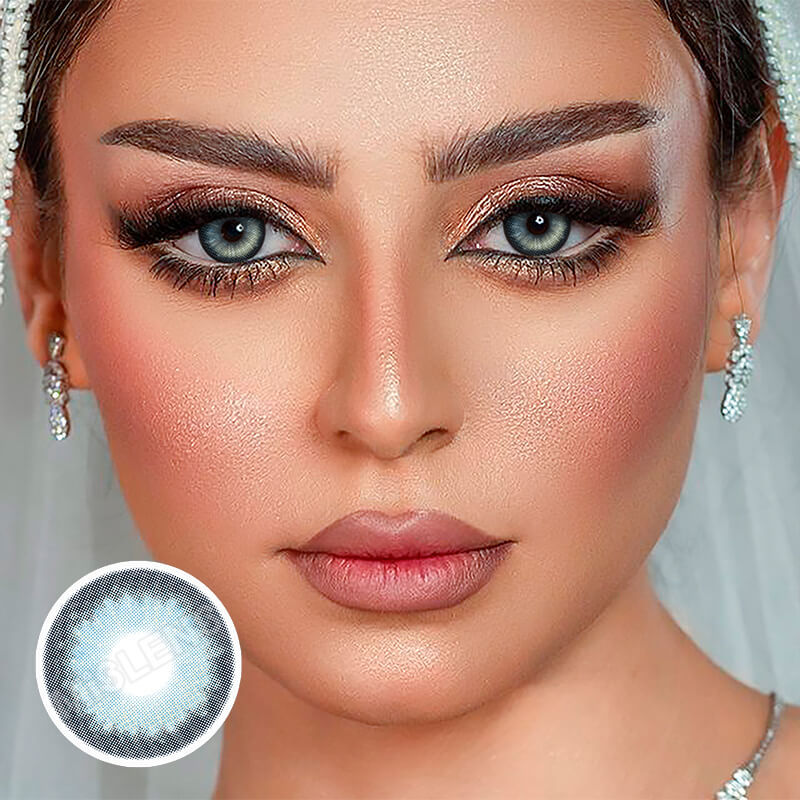 Mislens Ballet Gaze Swan Lake color contact Lenses for dark brown eyes