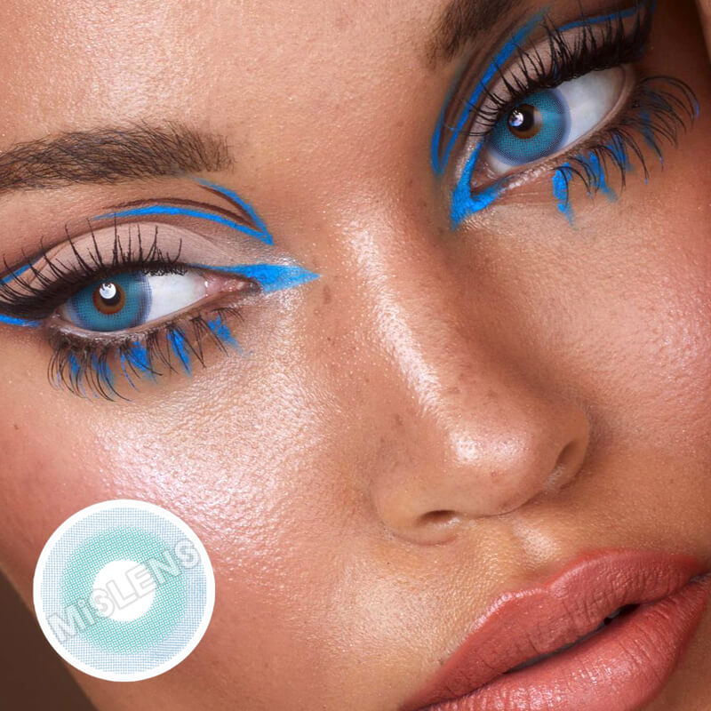 Mislens Pixie Blue-Colored contact lenses 
