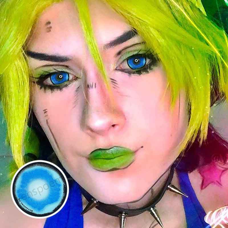 Platonic Blue Contact Lenses