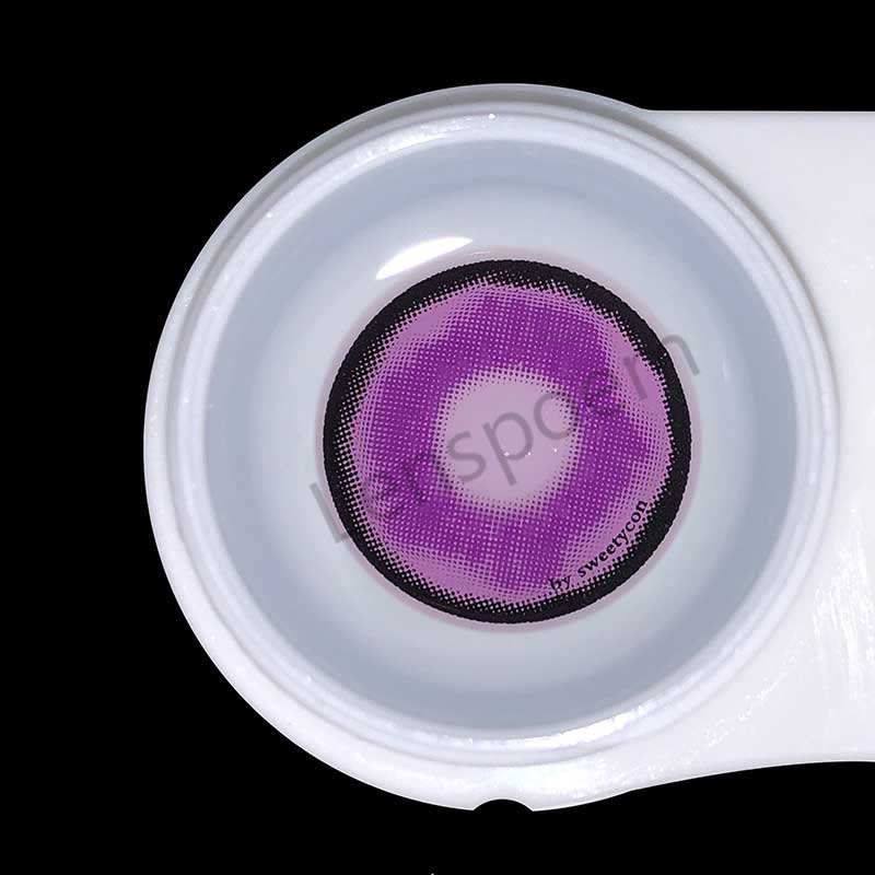 Platonic Violet Purple Contact Lenses