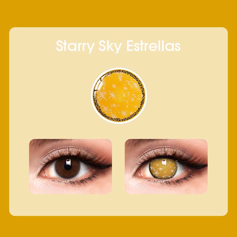 Starry Sky Estrellas Contact Lenses