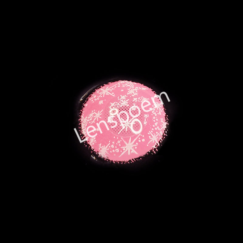 Coral Pink Contact Lenses