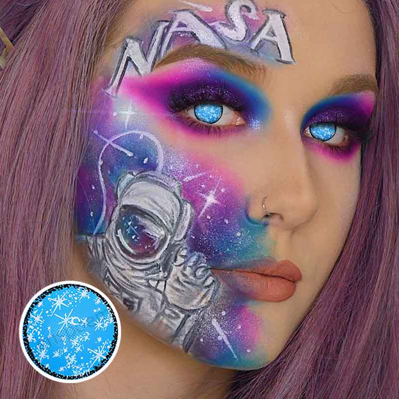 Glaciar Blue Contact Lenses