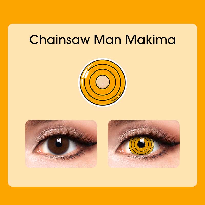 Chainsaw Man Makima Contact Lenses