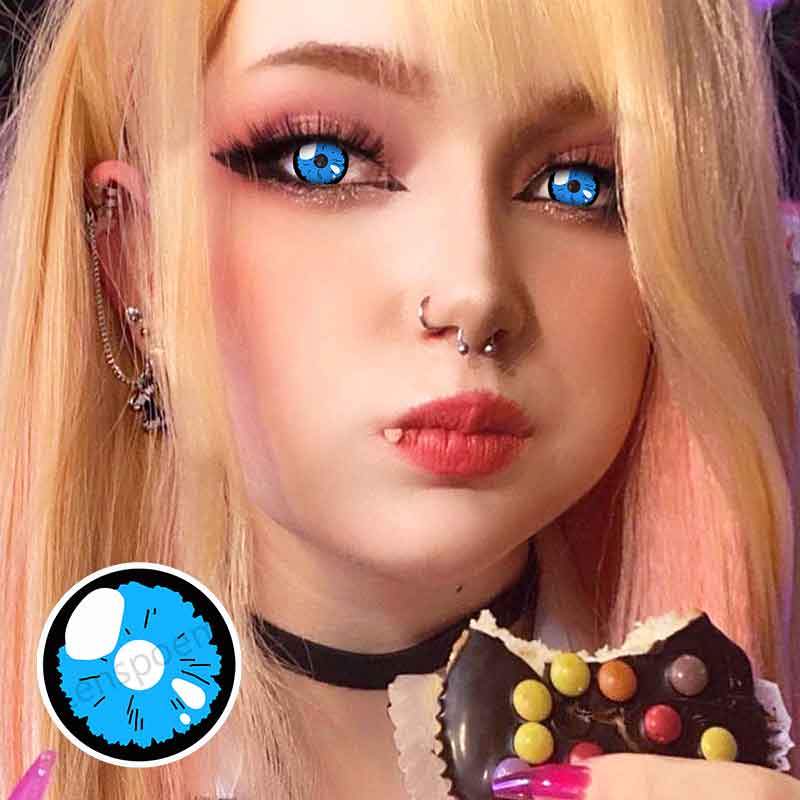 Kitagawa Marin Blue Contact Lenses