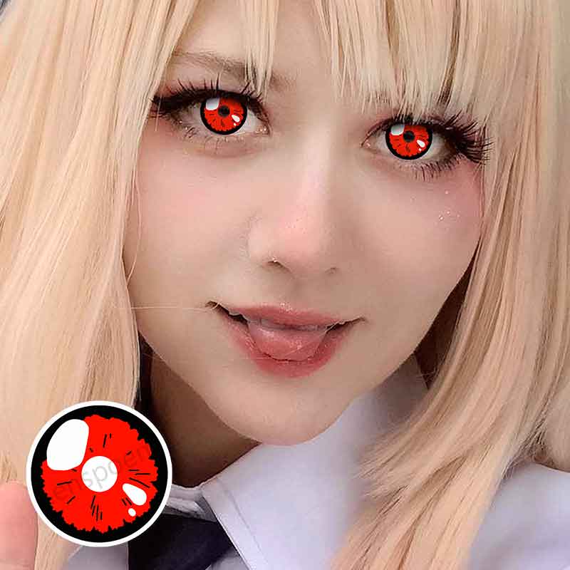 Kitagawa Marin Red Contact Lenses