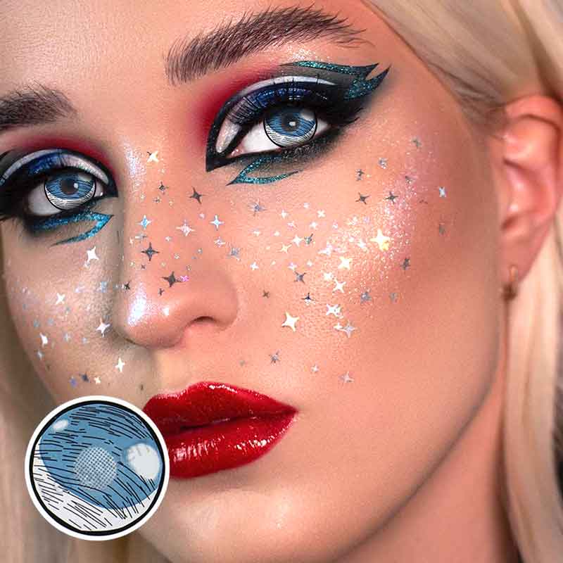 Demon Slayer Kumooni Contact Lenses