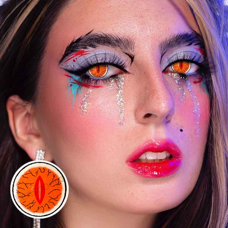 Demon Slayer Kibutsuji Muzan Contact Lenses