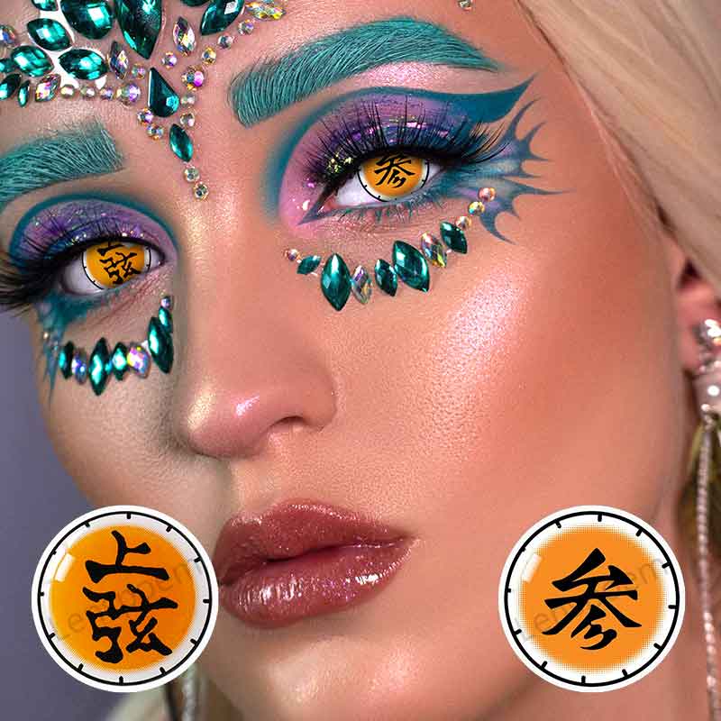 Demon Slayer Akaza Contact Lenses