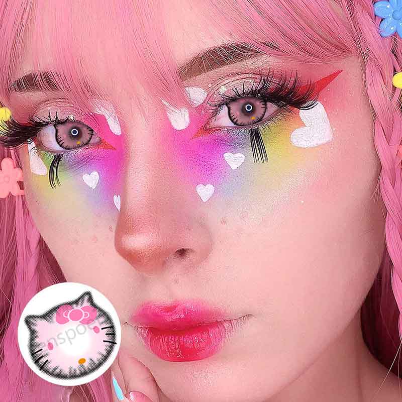 Kitty Pink Contact Lenses