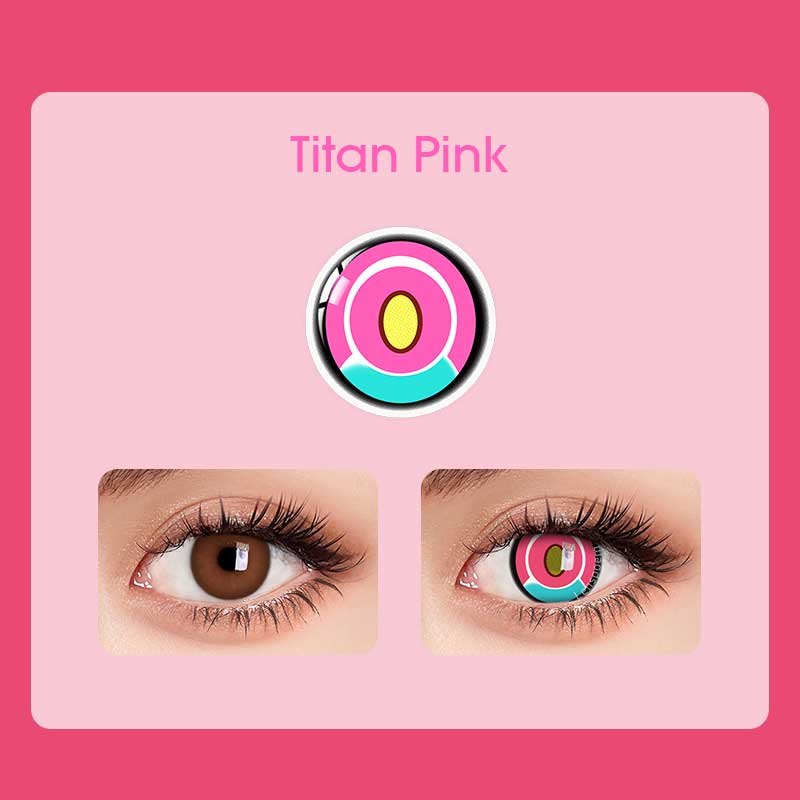 Titan Pink Contact Lenses