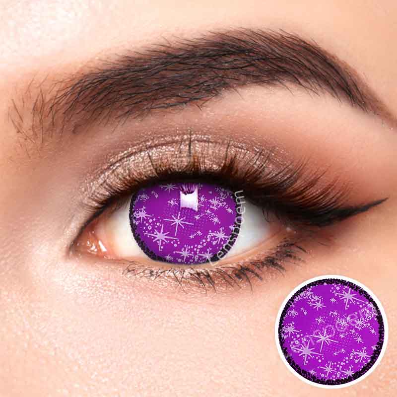 Midsummer Purple Snow Contact Lenses