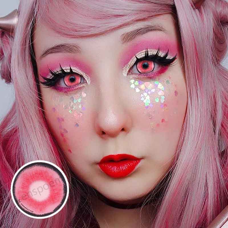 Platonic Pink Contact Lenses