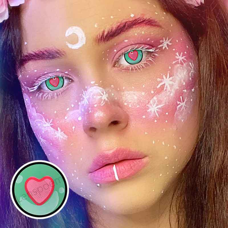 Chainsaw Man Puppet Contact Lenses