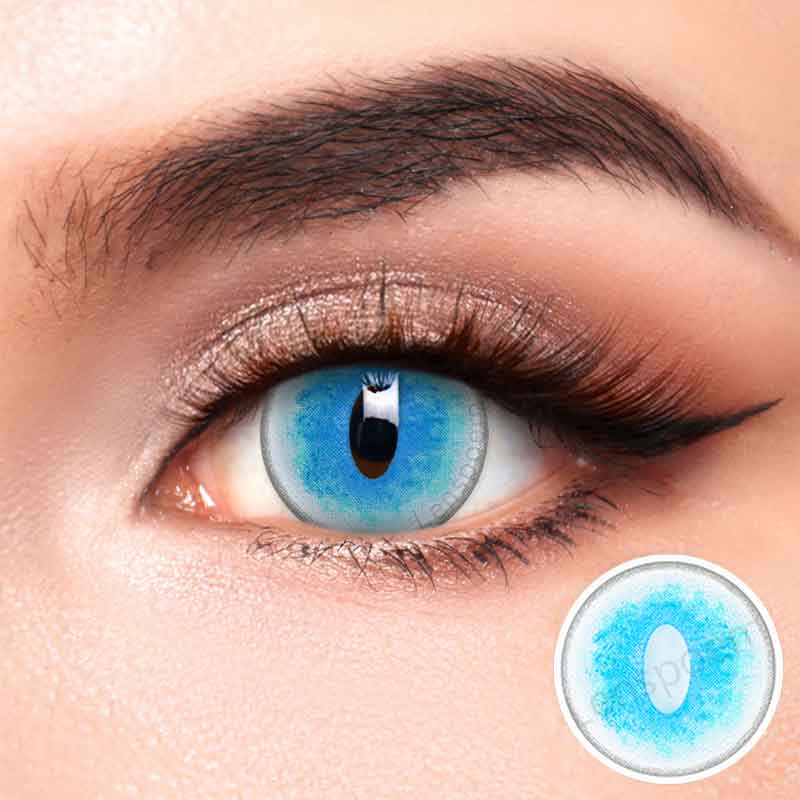 Ragdoll Cat Blue Contact Lenses