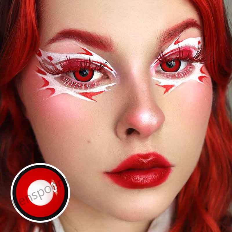 Red Vampire Contact Lenses