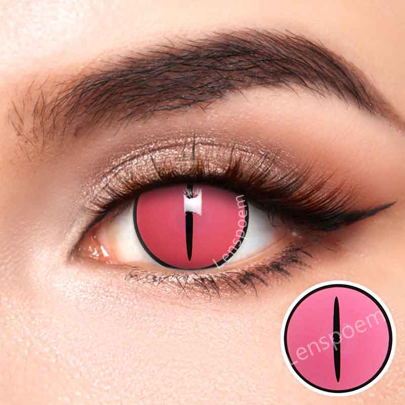 Kamado Nezuko Rose Contact Lenses