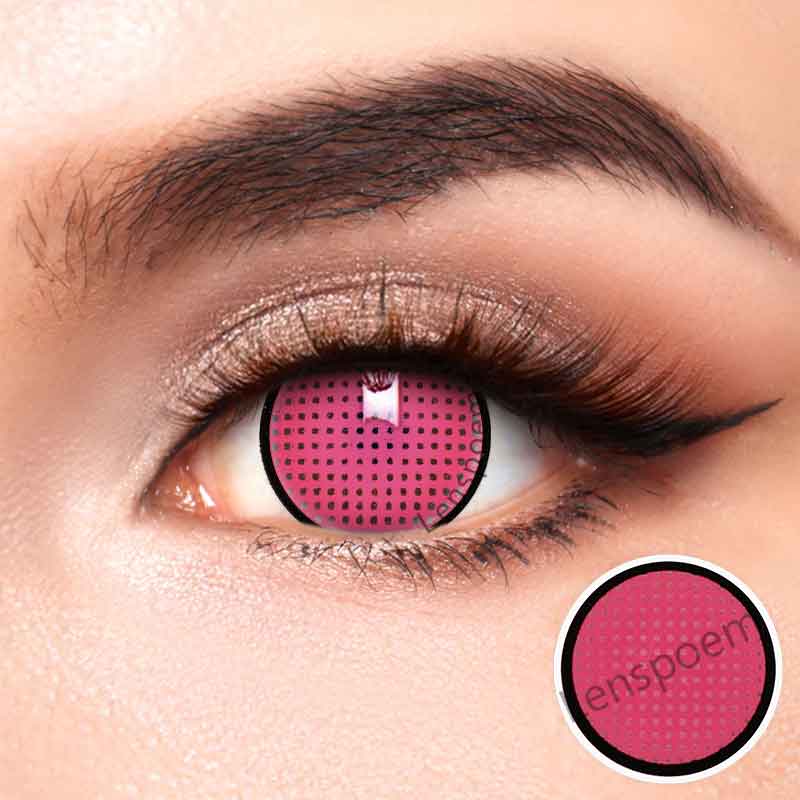 Rose Mesh Contact Lenses