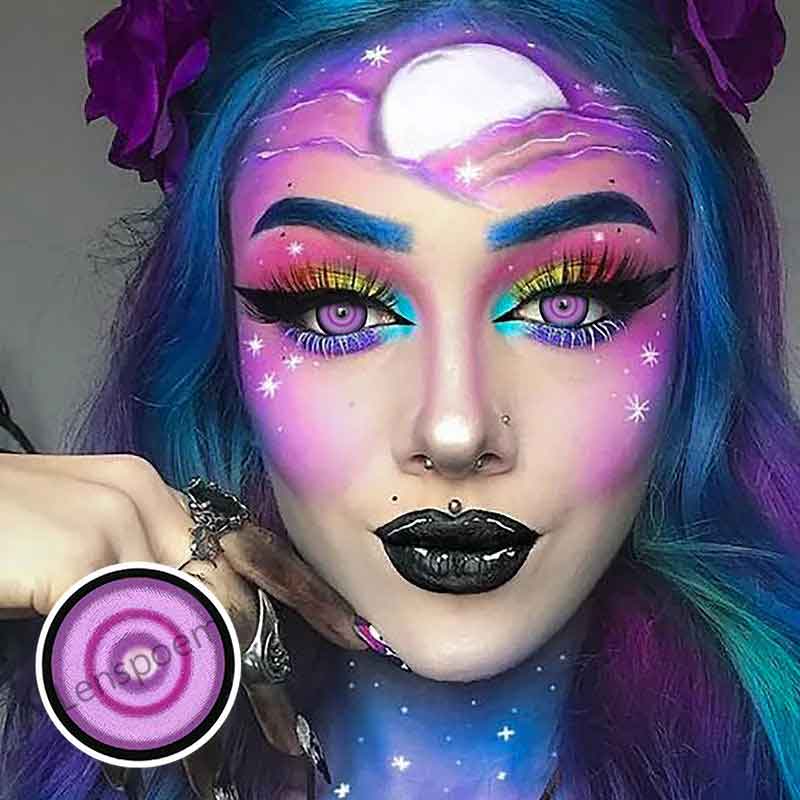 Sakuya Purple Contact Lenses