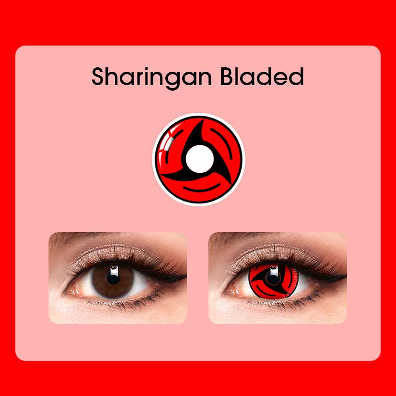 Naruto Sharingan Bladed Contact Lenses