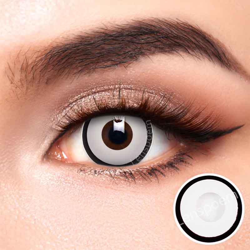 Circle White Manson Contact Lenses
