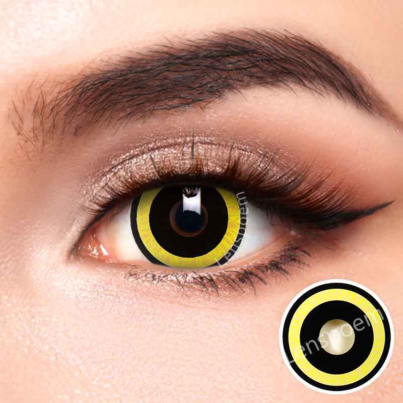 Nebulos Yellow Contact Lenses