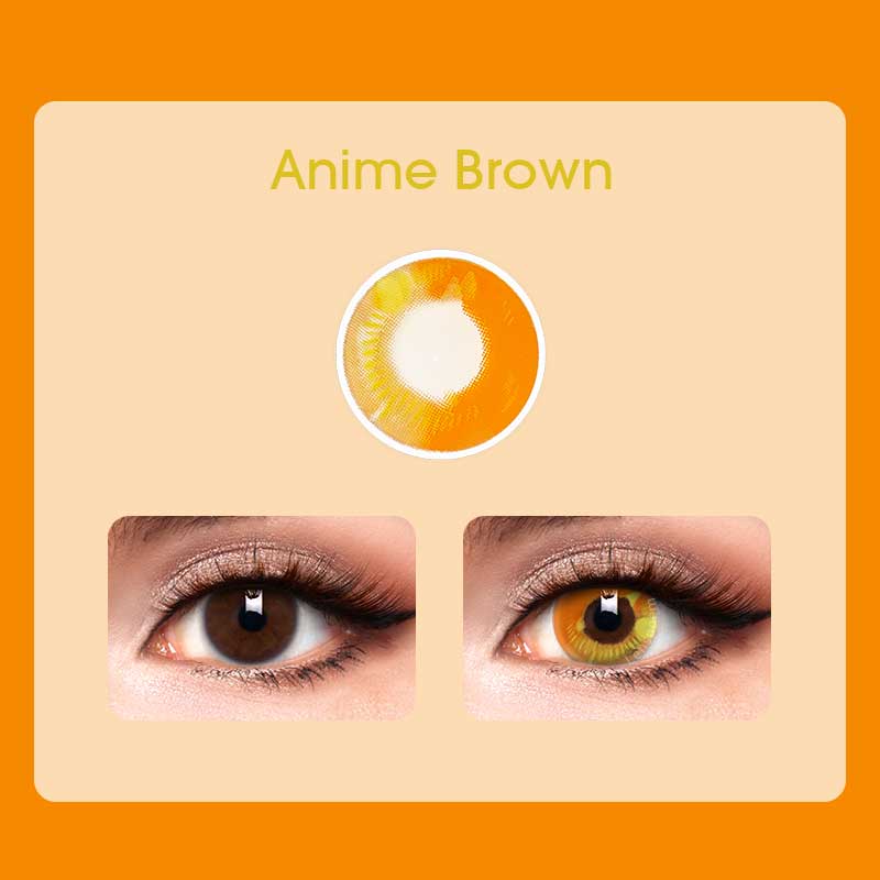Anime Brown Contact Lenses