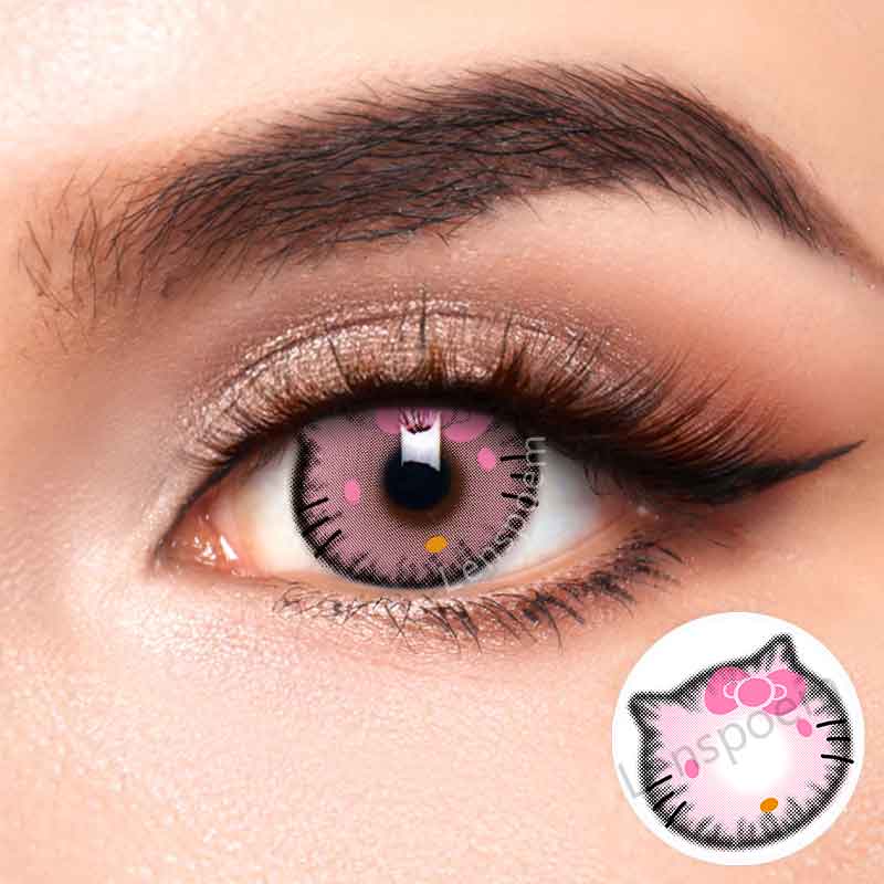 Kitty Pink Contact Lenses
