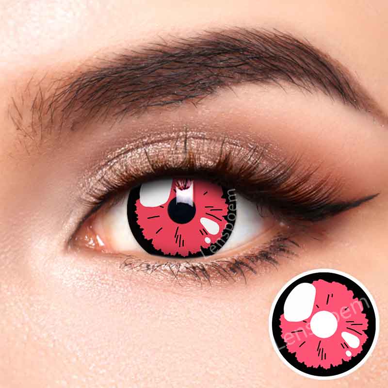 Kitagawa Marin Pink Contact Lenses