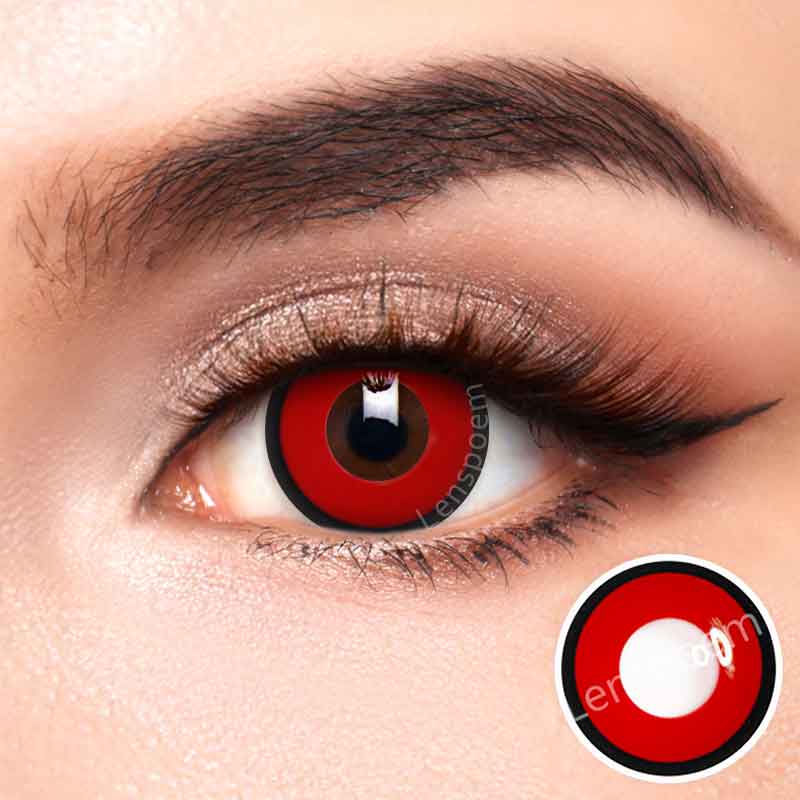 Red Vampire Contact Lenses